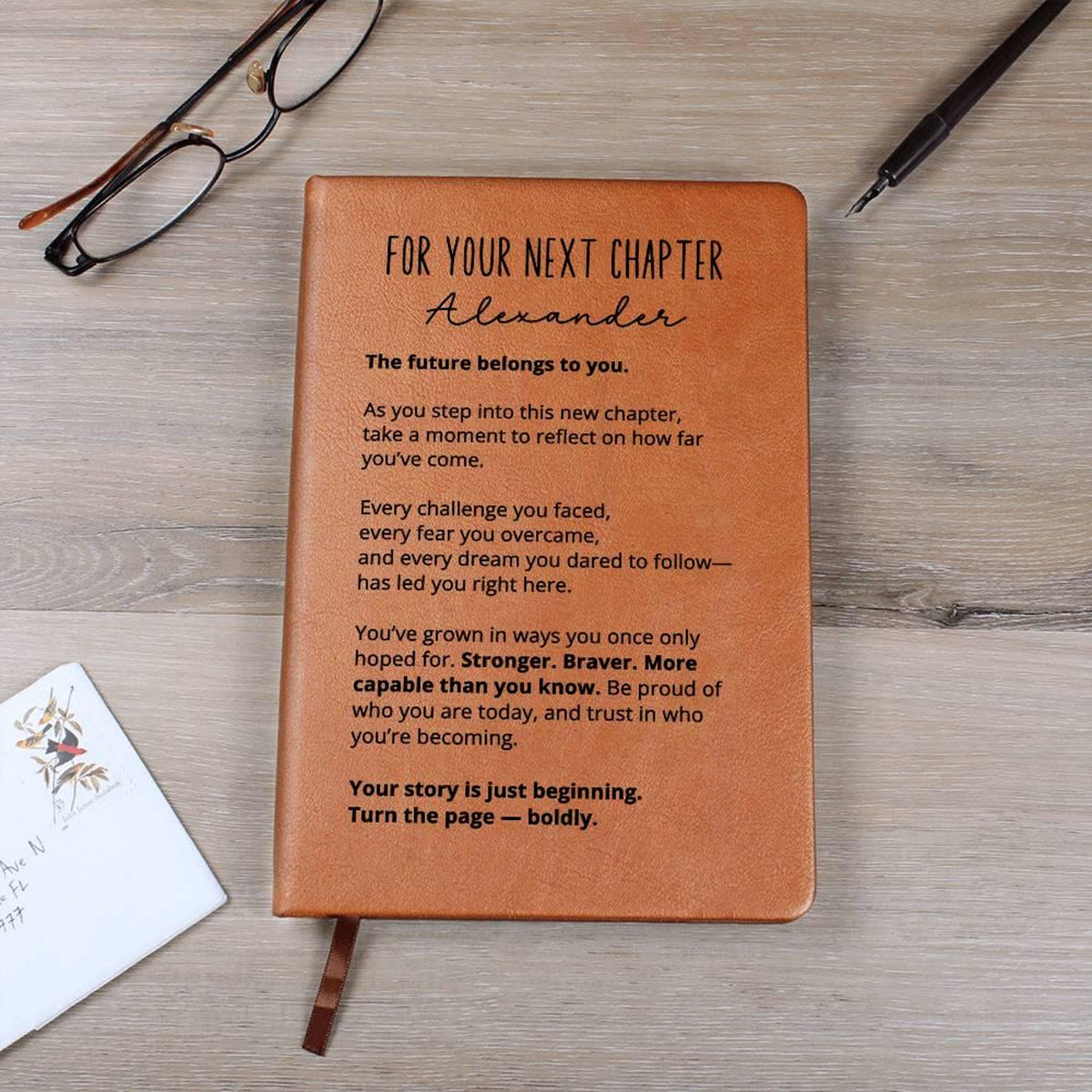 Graduation Gift Personalized Journal for Graduate, Class of 2026 Keepsake, Custom Notebook High School College Grad Gift