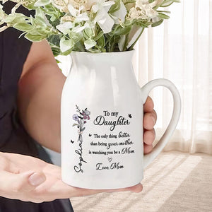 The Only Thing Better Than Being Your Mother Vase, Daughter Flower Vase, New Mom Gift, Mothers Day Gift for Daughter, Daughter Gift from Mom