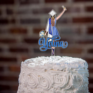 Personalized Girls Graduation Cake Topper: Class Of 2026 Party Supplies, College Graduation Favors, Congrats Grad Cake Decor