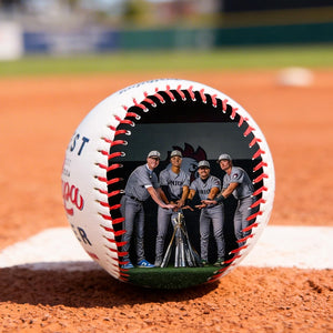 Custom Baseball for Dad Custom Photo Baseball, Personalized Team Gift, Coach Keepsake Ball Father's Day Gift