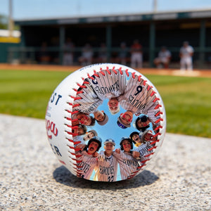 Custom Baseball for Dad Custom Photo Baseball, Personalized Team Gift, Coach Keepsake Ball Father's Day Gift