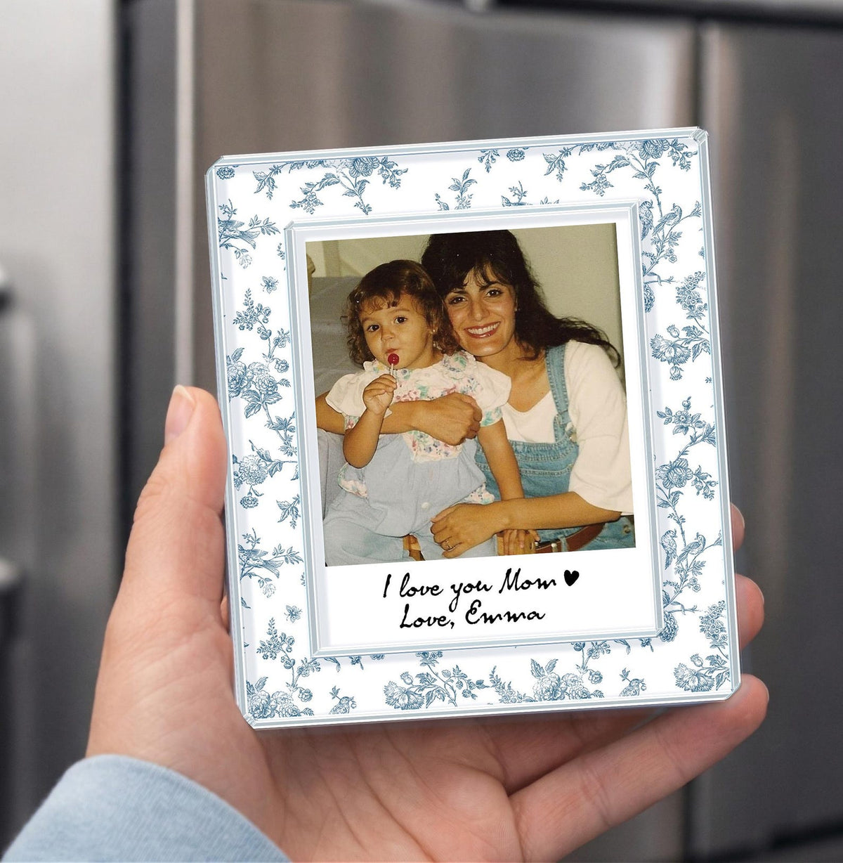 Personalized Photo Mom Fridge Magnet: Custom Mom And Kids Photo Magnet, Mothers Day Gift For Mom, Gift For Grandma, Gift From Kids