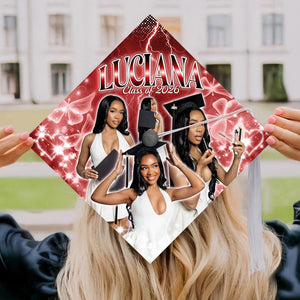 Custom Senior Graduation Cap Topper, Personalized High School Grad Cap Decoration, Senior Gift, Class of 2026