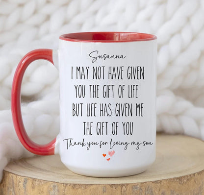Daughter In Law Gift, Future Daughter In Law Mug Gift for Bride to be, Wedding Gift, Son's Wife for Birthday Gift, Coffee Cup