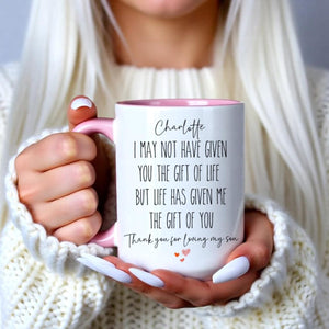 Daughter In Law Gift, Future Daughter In Law Mug Gift for Bride to be, Wedding Gift, Son's Wife for Birthday Gift, Coffee Cup