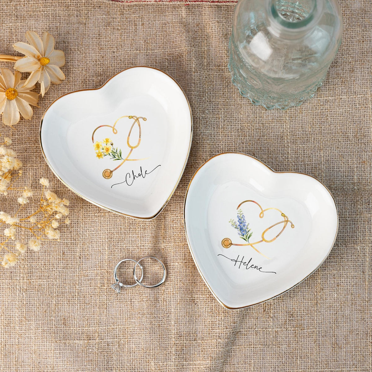 Nurse Appreciation Gifts,Nurse Graduation Jewelry Dish,Doctor Graduation Gifts,Medical School Graduation Gifts,Grad Gifts for Nurse/Doctor