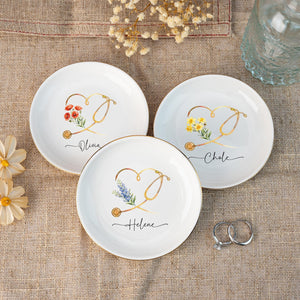 Nurse Appreciation Gifts,Nurse Graduation Jewelry Dish,Doctor Graduation Gifts,Medical School Graduation Gifts,Grad Gifts for Nurse/Doctor