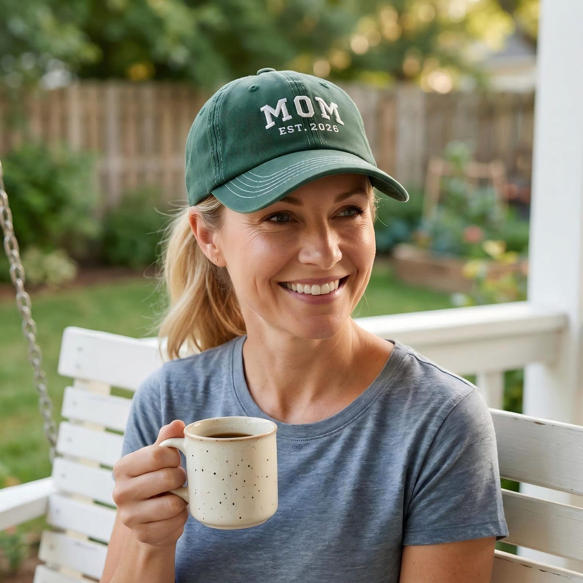 Personalized Dad Mom Embroidered Hat, Custom Est Year Baseball Cap, Vintage Baseball Cap for New Parents Gifts, Father's/Monther's Day Gift