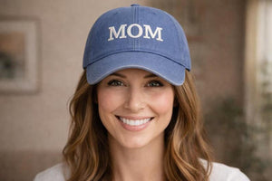 Mom and Dad Embroidered Hat, Personalized Matching Parents Vintage Cap, Baby Announcement Hat, Dad Mom Baseball Cap, Mother's Day Gift