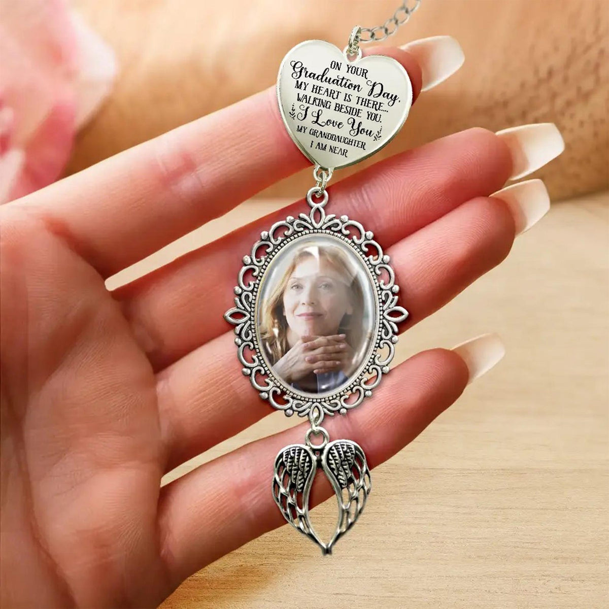 Custom Photo Tassel Charms for Graduation Cap, Personalized Memorial Tassel Charm, 2026 Graduation Gifts