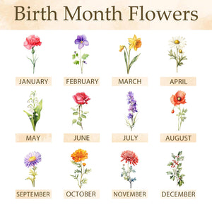 Personalized First Mom Now Grandma Flower Vase, Birth Month Flower Vase with Grandkids Name, Grandma Gift, Mothers Day Gift