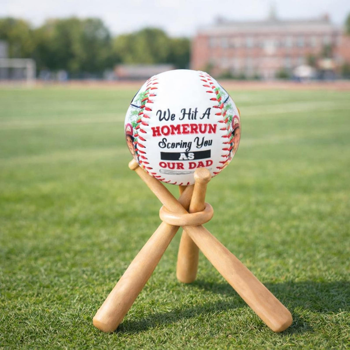 Custom Baseball for Dad Custom Photo Baseball, Personalized Team Gift, Coach Keepsake Ball Father's Day Gift