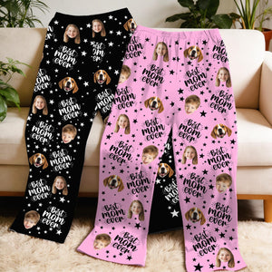 Custom Photo Pajama Pants, Personalized Mother's Day Gift, Kids and Dogs Sleepwear