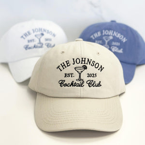 Custom Embroidered Bachelorette Hat, Personalized Cap, Bridesmaid Gift, Gift For Bride, Bachelorette Party, Bridal Party Gift