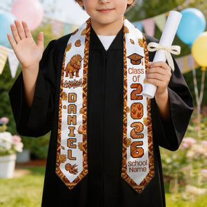 Graduation Stole Class Of 2026, Kid Sash, Kid Stole, Preschool Kindergarten Sash, Gift For Son Daughter,Stole for Boy Girl,Toddler Grad Gift
