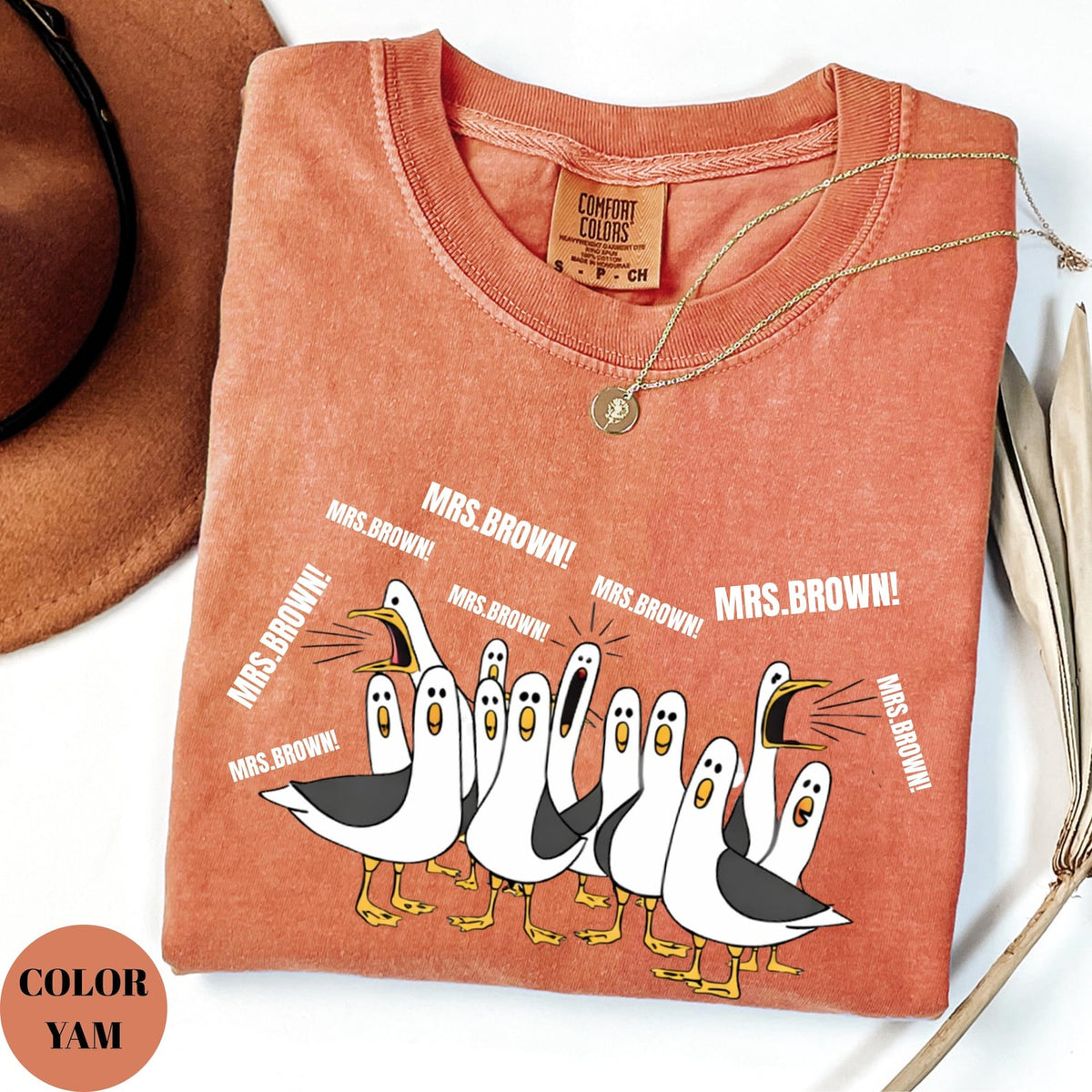 Comfort Colors Custom Seagulls Teacher Shirt, Funny Teacher Tee, Teacher Appreciation Gift, Funny Personalized Teacher Nemo T-shirt