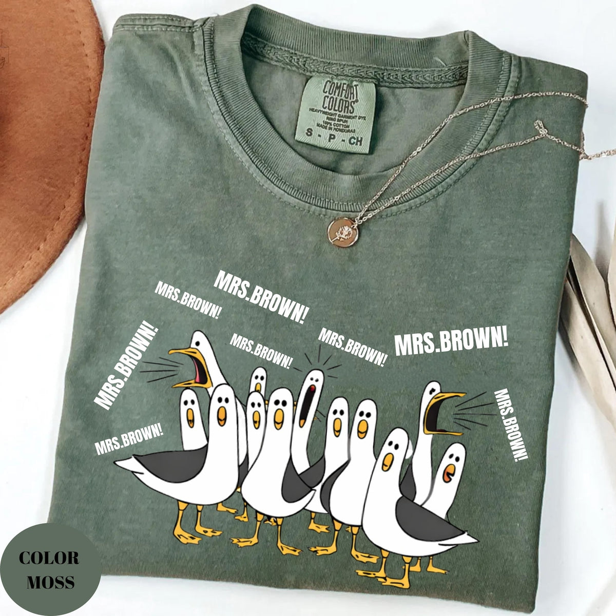 Comfort Colors Custom Seagulls Teacher Shirt, Funny Teacher Tee, Teacher Appreciation Gift, Funny Personalized Teacher Nemo T-shirt