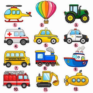 Personalized Car Kids Photo Fridge Magnet: Kids Face With Truck Frame Magnet, Mothers Day Gift For Mom, Grandma, Nana