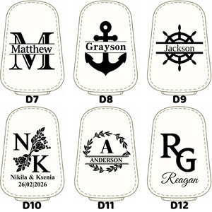 Custom Car Visor Sunglasses Holder, Personalized PU Leather Magnetic Glasses Clip,Car Decoration Gifts