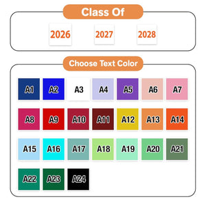 Senior 2026 Custom Photo Graduation Cups, Personalized Frosted Plastic Drinkware