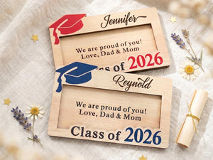Personalized Graduation Money Holder 2026, Class of 2026 Grad Gift, Custom Cash Holder, High School Senior Gift, College Grad Gift