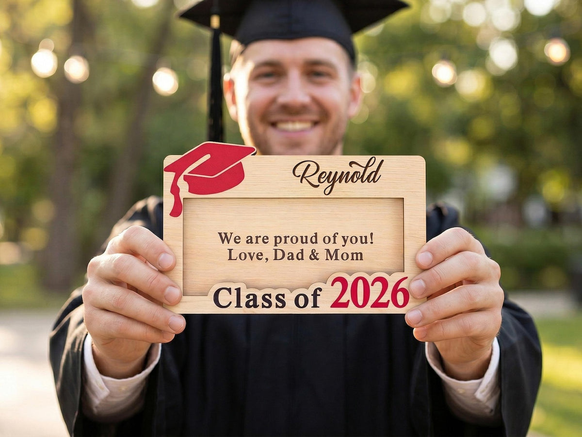 Personalized Graduation Money Holder 2026, Class of 2026 Grad Gift, Custom Cash Holder, High School Senior Gift, College Grad Gift
