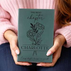 College Graduate Gift, Personalized Leather Journal, Graduation Party Gift, Graduation Gifts, Class of 2026, University Graduation Gifts