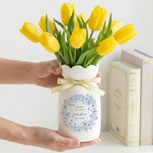 New Grandma Flower Vase, First Time Grandma Gift, Mothers Day Gift for Mom, Grandma to Be Gift for Nana, Pregnancy Announcement, Birthday Gift