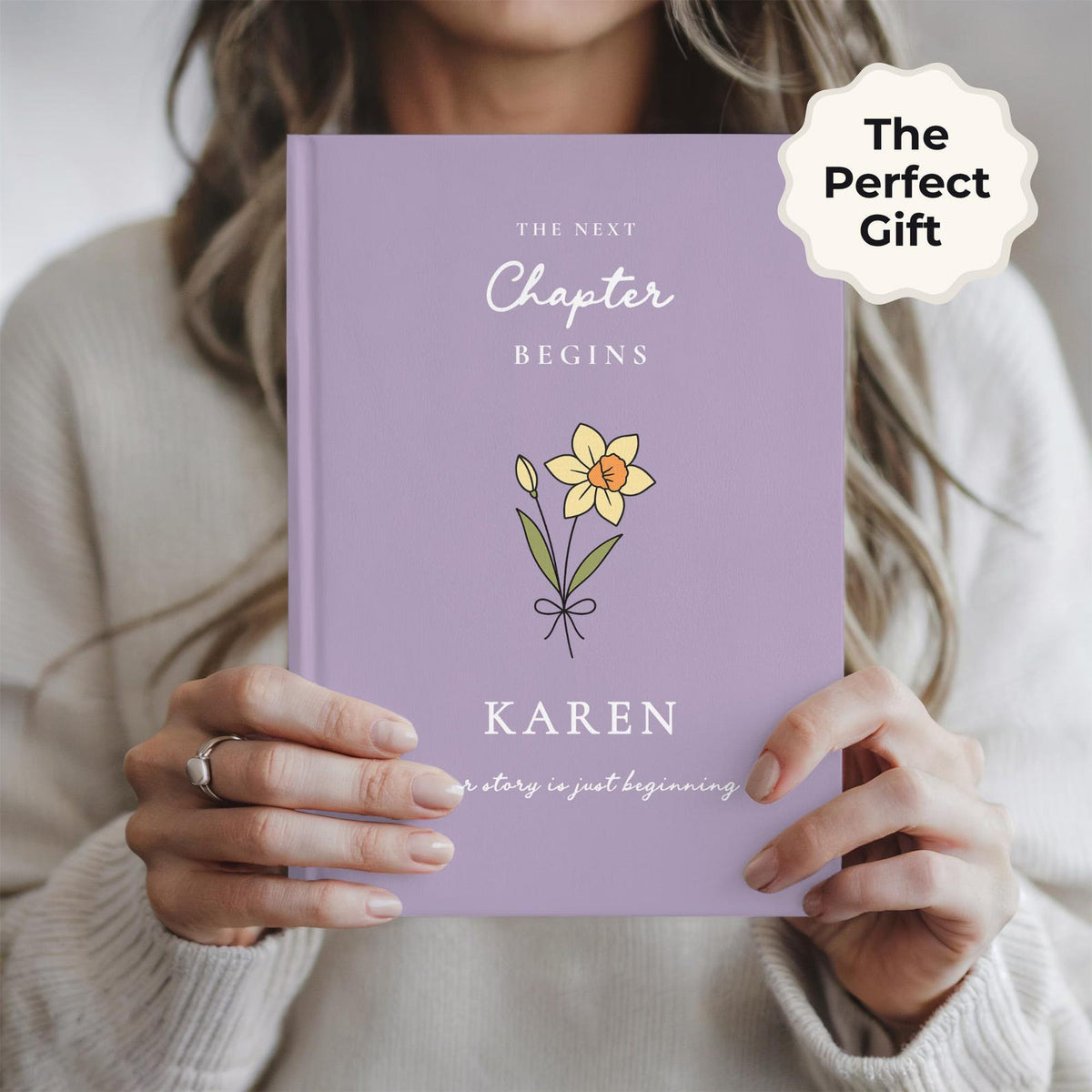 Personalized Graduation Journal Custom Name Notebook Class of 2026 College Graduate Gift for Her The Next Chapter Begins Keepsake