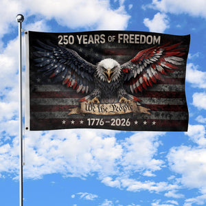 We The People 250th Anniversary Flag, 250 Years of Freedom Flag, USA Independence Day Decor, Fourth of July Gift, Celebration 1776-2026