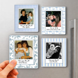 Personalized Photo Mom Fridge Magnet: Custom Mom And Kids Photo Magnet, Mothers Day Gift For Mom, Gift For Grandma, Gift From Kids