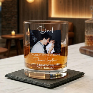 Custom Photo Father of the Bride Whiskey Glass, Wedding Favour Thank You Gift, Father of the Bride Groom Gift, Wedding Gifts For Dad