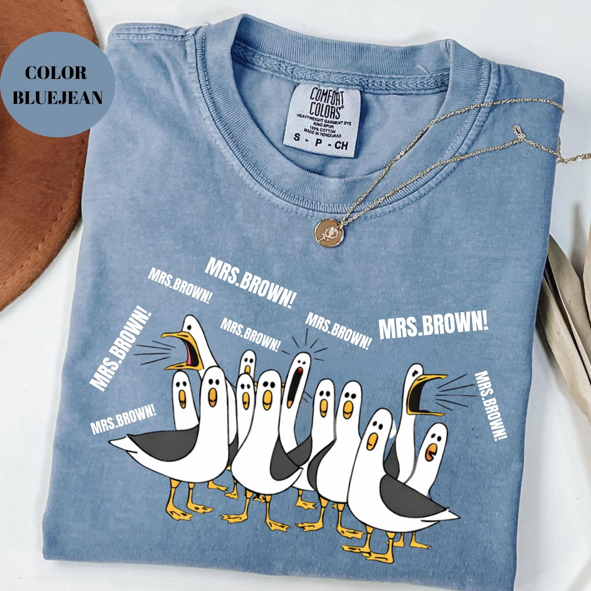 Comfort Colors Custom Seagulls Teacher Shirt, Funny Teacher Tee, Teacher Appreciation Gift, Funny Personalized Teacher Nemo T-shirt