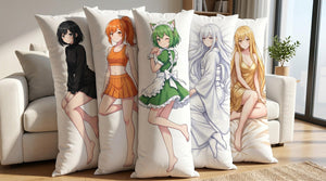 Custom Photo Body Pillowcase, Personalized Anime Gifts,Double-Sided Print Pillow