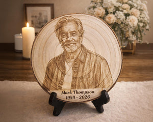 Custom Couple Portrait Wedding Photo Engraved In Live Edge Wood Newlywed Gift Idea Personalized Wedding Gifts For The Couple Gift Ideas