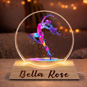 Dance Wave Night Light, Dancer Gift, Dancer Gifts for Girls, Dance Team Gifts, Ballet Gift, Dance Mom Gift, Gift for Dance Teacher, Daughter
