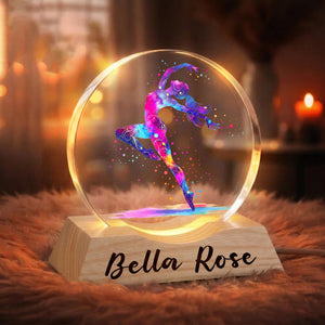Dance Wave Night Light, Dancer Gift, Dancer Gifts for Girls, Dance Team Gifts, Ballet Gift, Dance Mom Gift, Gift for Dance Teacher, Daughter