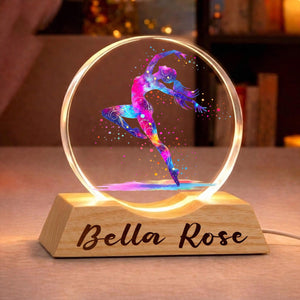 Dance Wave Night Light, Dancer Gift, Dancer Gifts for Girls, Dance Team Gifts, Ballet Gift, Dance Mom Gift, Gift for Dance Teacher, Daughter