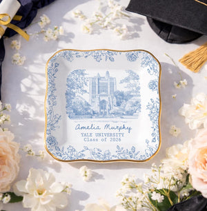 Custom University Jewelry Dish, Custom Graduation Gifts, College Graduation Ring Dish, Gifts For Her, Grad Gifts For Daughter, Class Of 2026