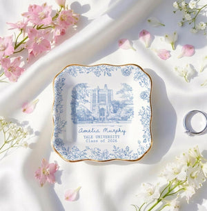 Custom University Jewelry Dish, Custom Graduation Gifts, College Graduation Ring Dish, Gifts For Her, Grad Gifts For Daughter, Class Of 2026