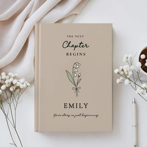 Personalized Graduation Journal Custom Name Notebook Class of 2026 College Graduate Gift for Her The Next Chapter Begins Keepsake