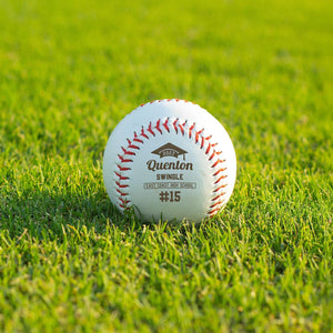Graduation Baseball Gift | Custom Engraved Baseball with Name, Number & School | Personalized Grad Cap Design | Senior Night or Team Gift