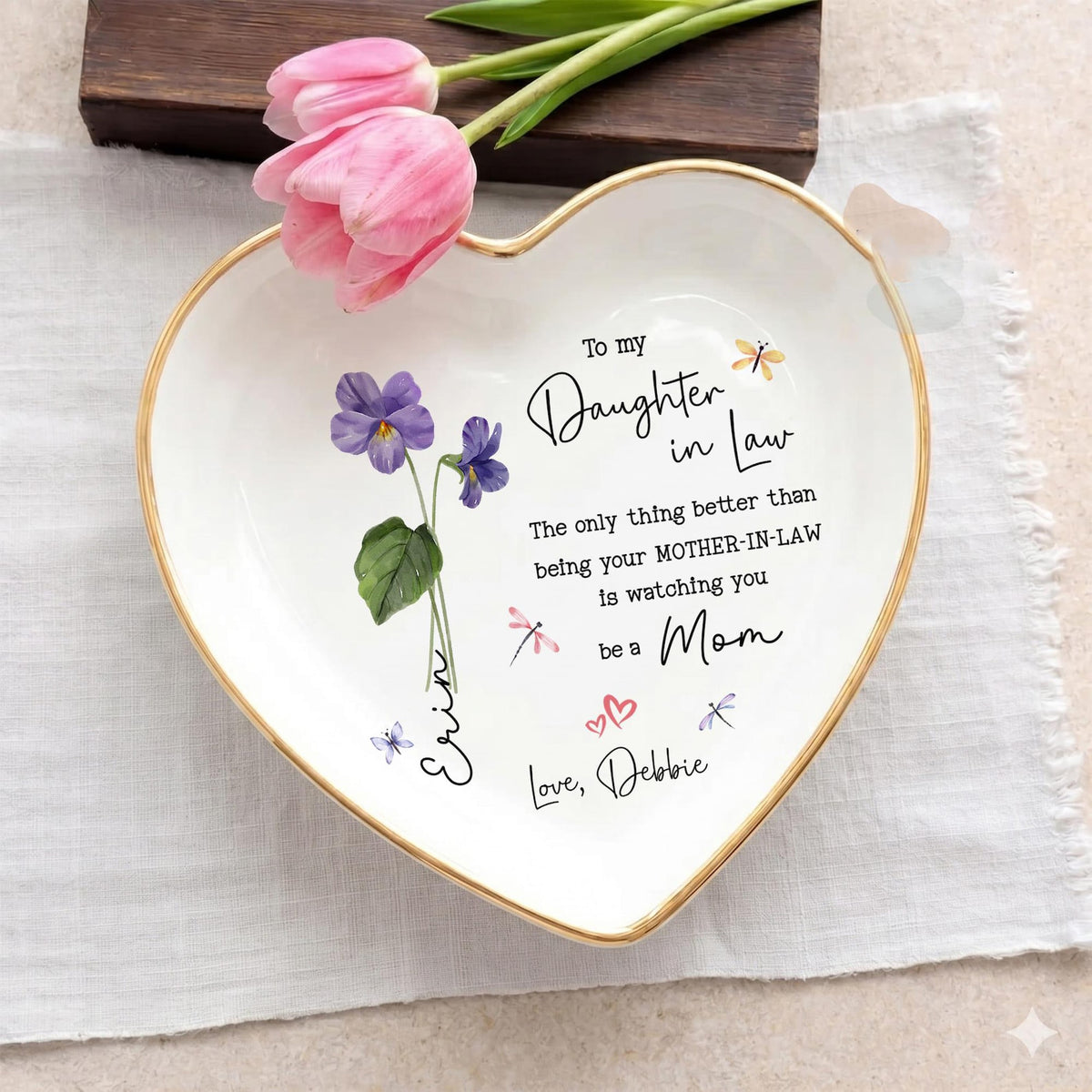 Mothers Day Gift for Daughter in Law, The Only Thing Better, New Mom Gift, First Mother's Day Gifts