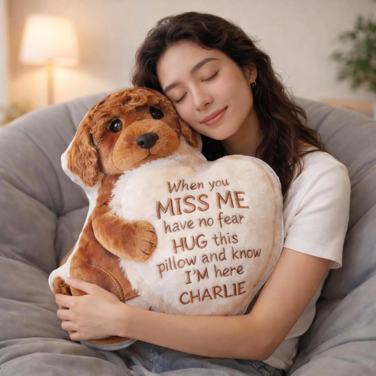 Custom Photo Memorial Pillow, Personalized Sympathy Keepsake, Remembrance Cushion, Bereavement Hug Gift