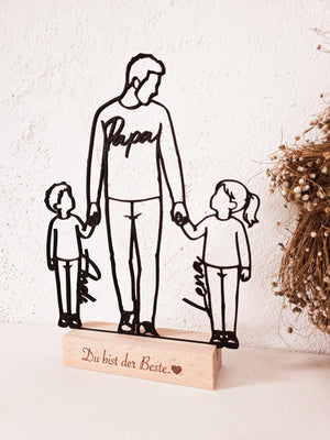 Best Dad Gift for Father's Day | Father's Day Gift | Personalized Gift for Dad with Children's Names | Father's Day Gift Idea
