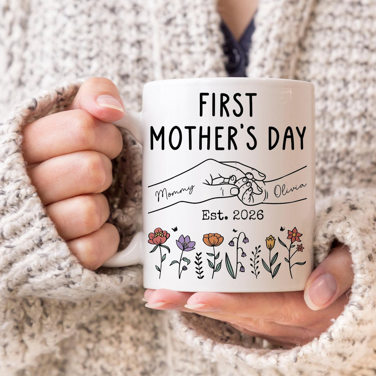 First Mother's Day Gift for Daughter from Mom, Personalized New Mom Mug, Only Thing Better Than, First Time Mom, Daughter's First Mother Day