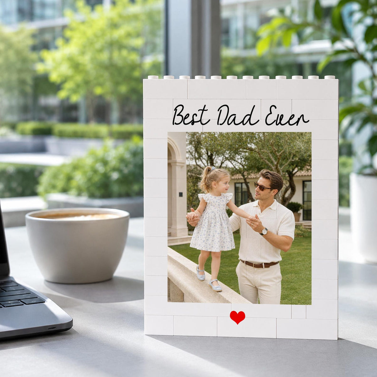 Personalized Photo Block Puzzle, Custom Keepsake Gift for Dad, Father's Day Gift, Gift for Him, Bricks Puzzle Gift for Husband,Birthday Gift