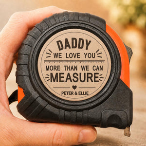 Personalized Measuring Tape Gift for Dad Custom Tape Measure Insert Father s Day Gift Daddy Grandpa Papa