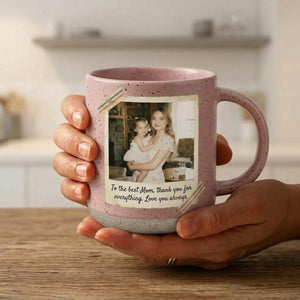 Grandpa Mug, Personalized Photo Mug, Family Gift, Thank You Grandpa, Coffee Lover Gift, Custom Name Mug