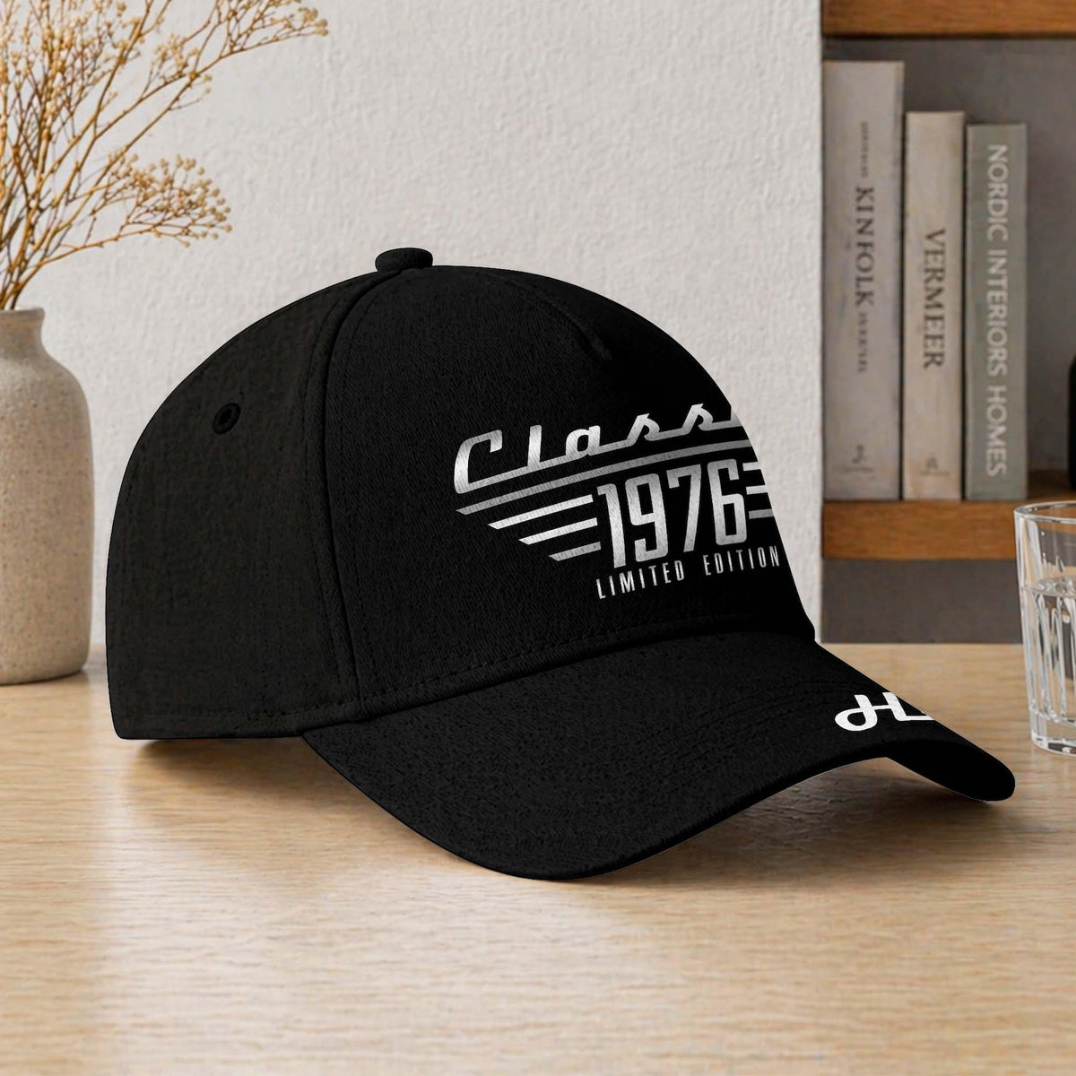 Personalized Vintage Year Classic Cap, Custom Name Birthday Hat, 1976 Limited Edition Baseball Cap, Gift for Men Dad Grandpa